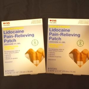 Lidocaine Pain Relieving Patches